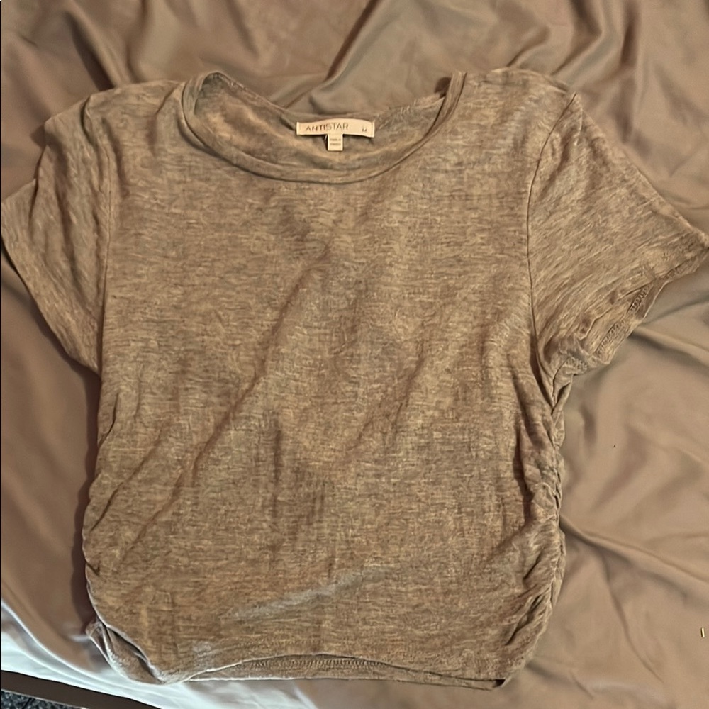 James Perse Women's Grey Top